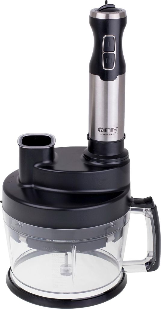 Camry CR 4623 Stabmixer-Set 1600W mit Zerkleinerer, Würfler & Schneebesen
