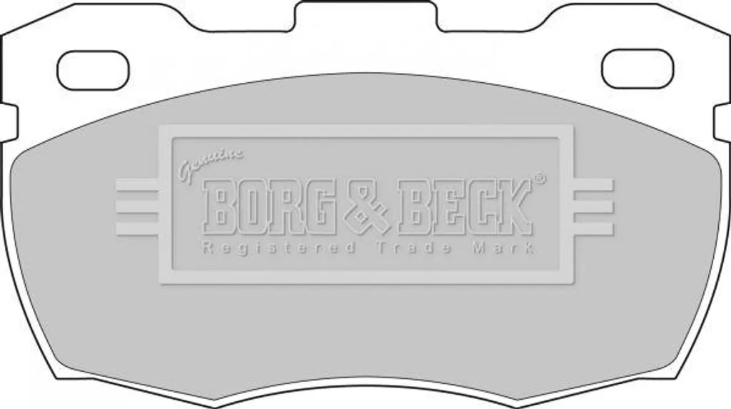 Borg & Beck plaquettes frein BBP1571, compatible OE RTC1275 Defender, durable