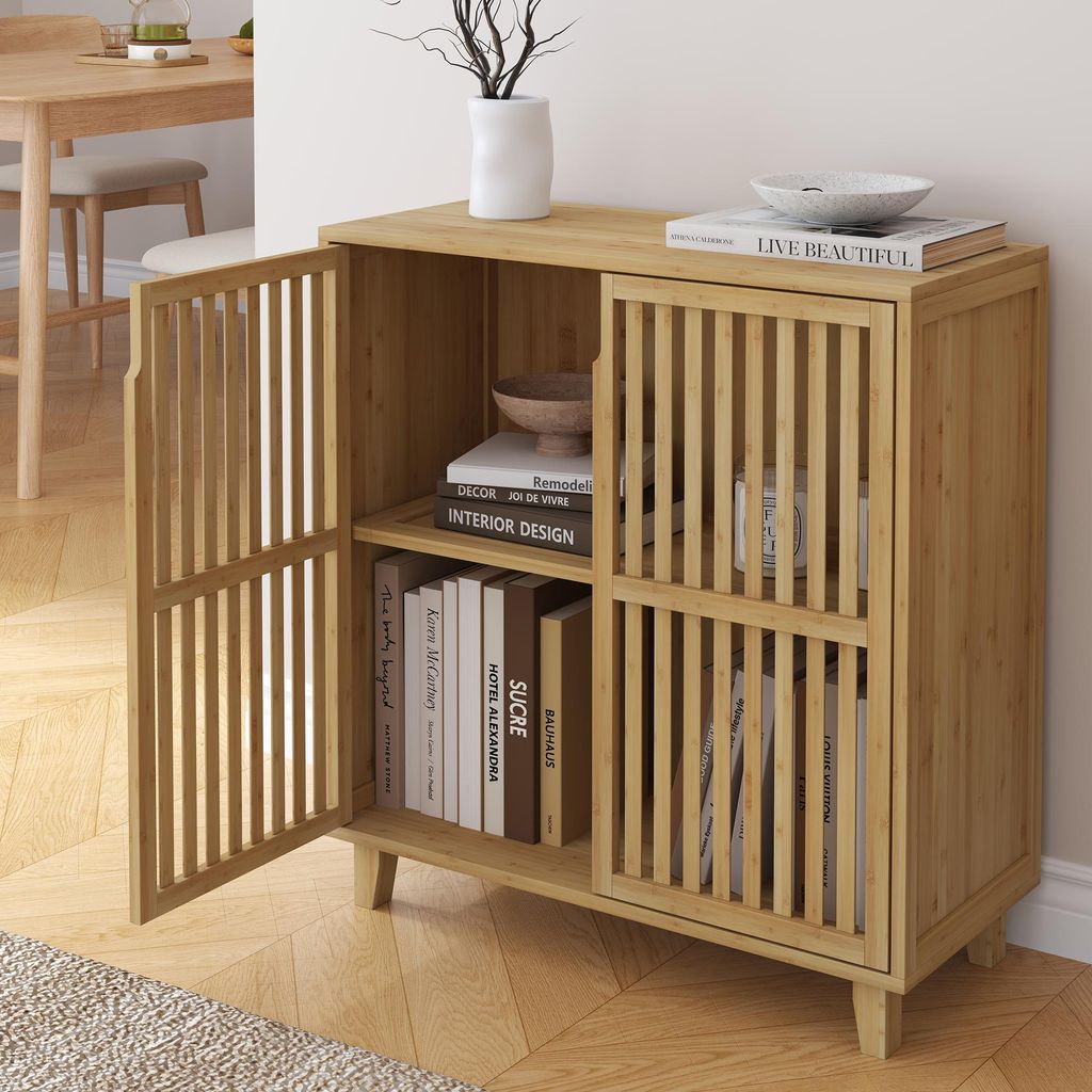 Armoire d'appoint « Sirgerg » 77 x 72 x 33 cm avec 2 portes Image du produit 