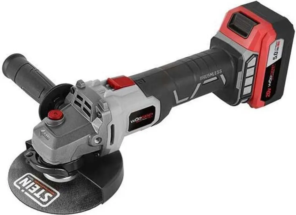Meuleuse d'angle sans fil pour travaux de rénovation 20V 5.0Ah 115 mm