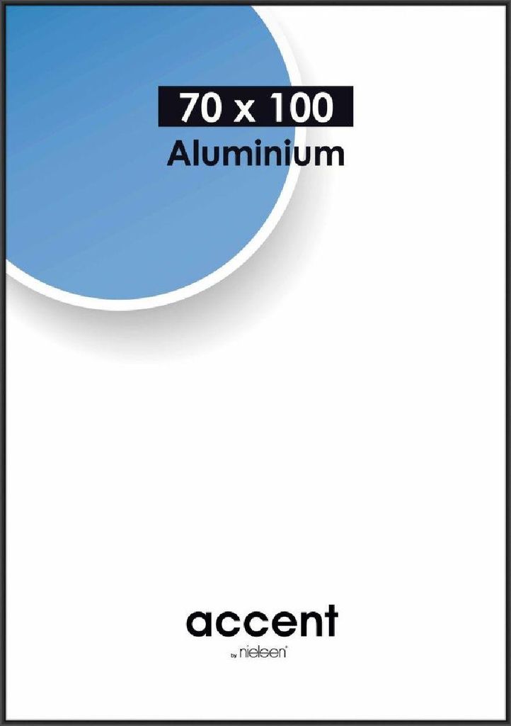 accent by nielsen Aluminium Bilderrahmen Accent, 70x100 cm, Produktbild 