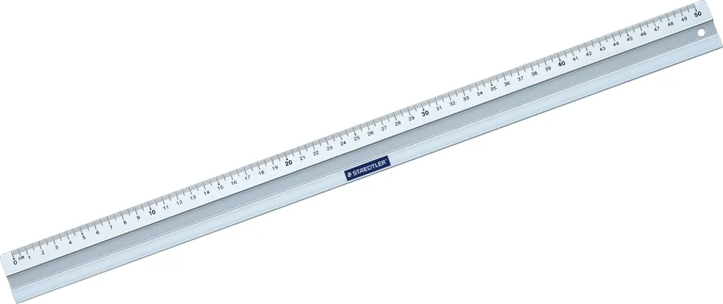 Règle plate de 50cm Mars 563 50 Lineal en acier pour traçage net