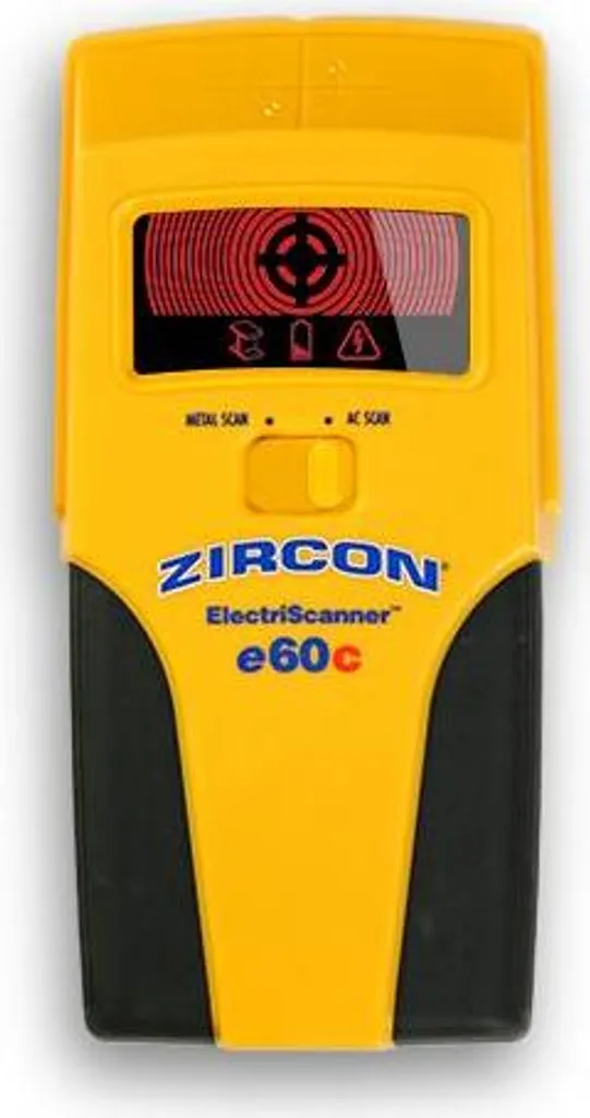 Scanner Mural Électrique Zircon E60c pour Détecter Câbles et Rails
