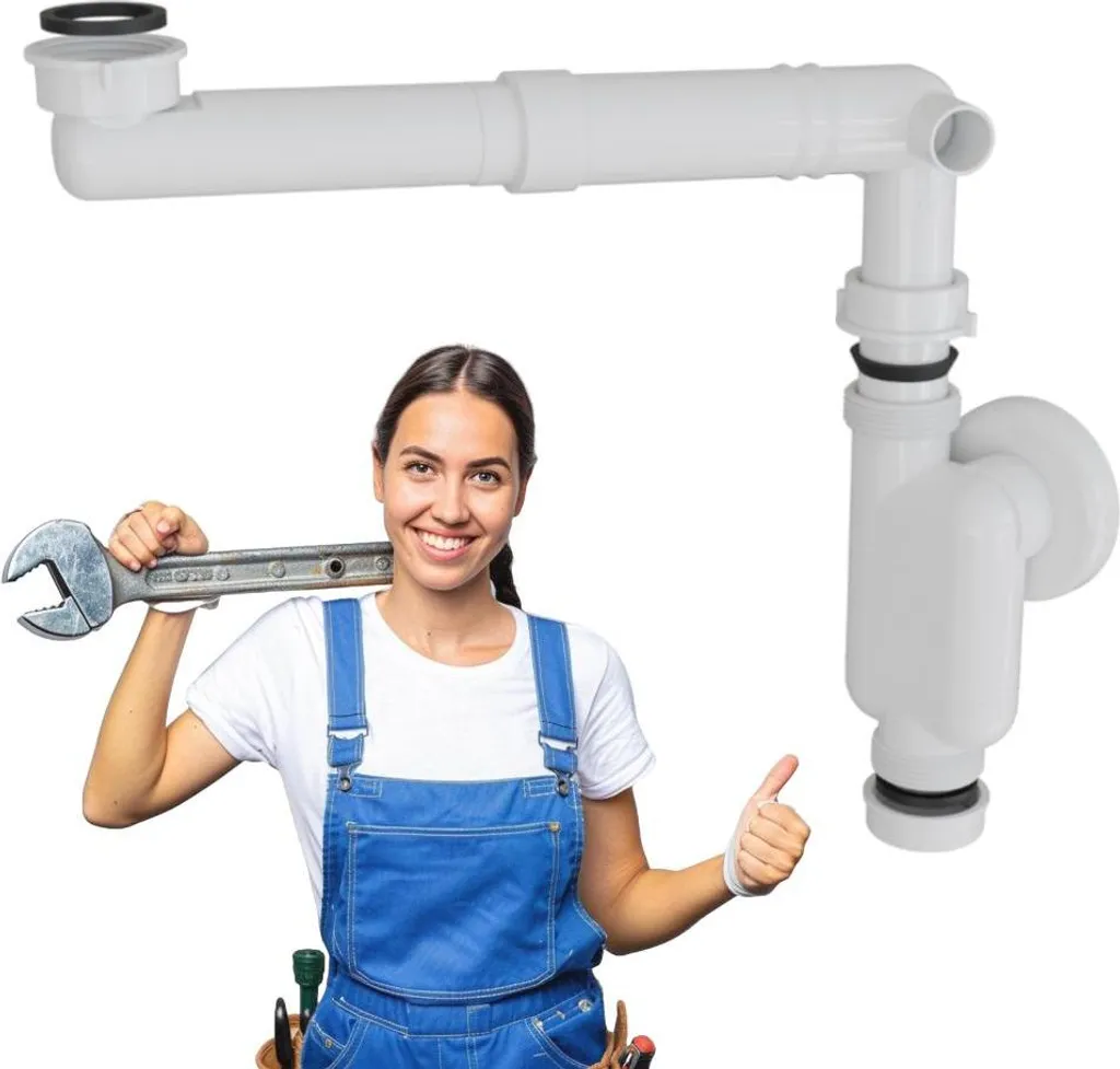 Sifone per Lavabo Salvaspazio - Risolvi i Problemi di Scarico