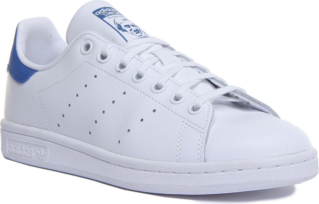 Adidas Stan Smith J Jugend Leder Schnürung Turnschuhe In Produktbild 
