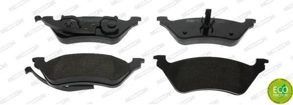 FERODO Bremsbeläge Satz Hinten für JEEP CHEROKEE (KJ) FDB1475