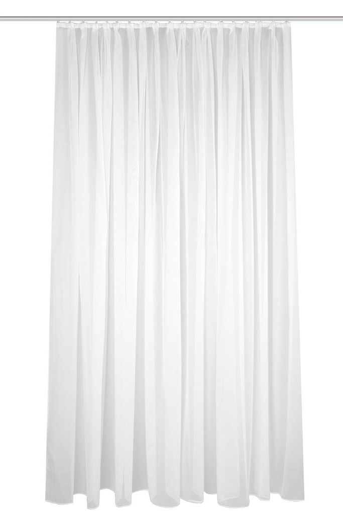 HOME WOHNIDEEN Sablio 145 x 600 1x Fertigschal Weiß