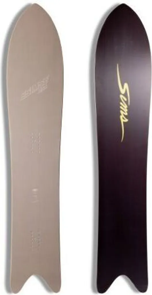 Snowboard Sims Solo Braun 159 cm – Planche de Snow Polyvalente Freeride