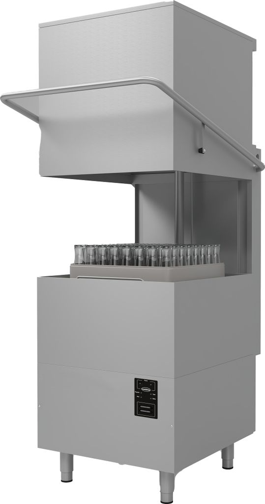 Durschubspülmaschine Ent 400 Dp Dde Mit Abwasserpumpe Und Spülmitteldosierer