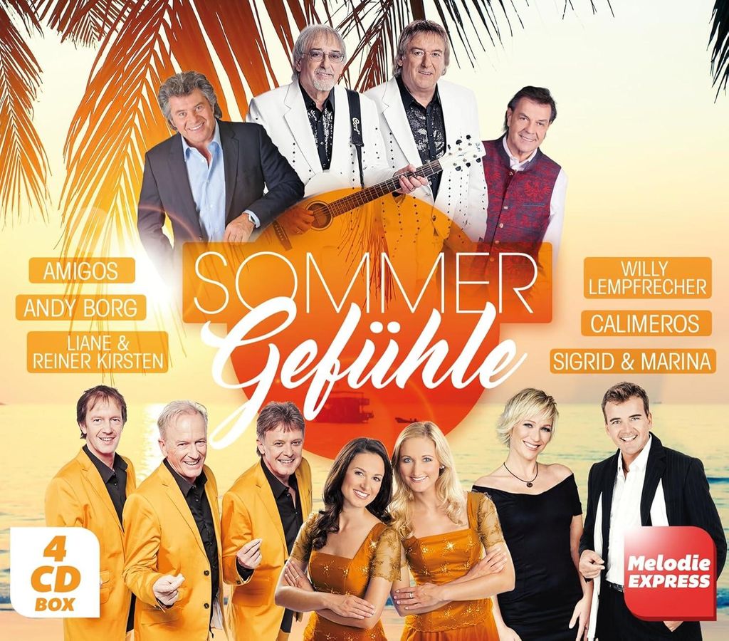 diverse Schlager Stars - Sommergefühle - CD