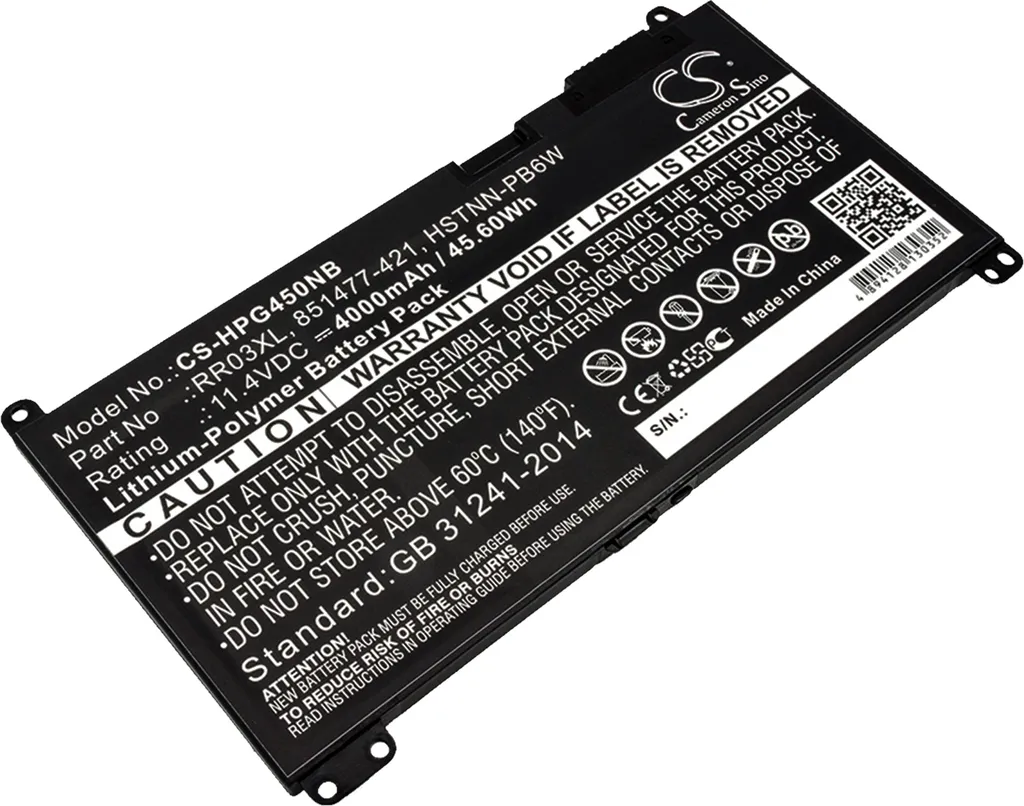 Batterie PC Portable HP ProBook 430 G4 pour Travail Nomade et Bureau