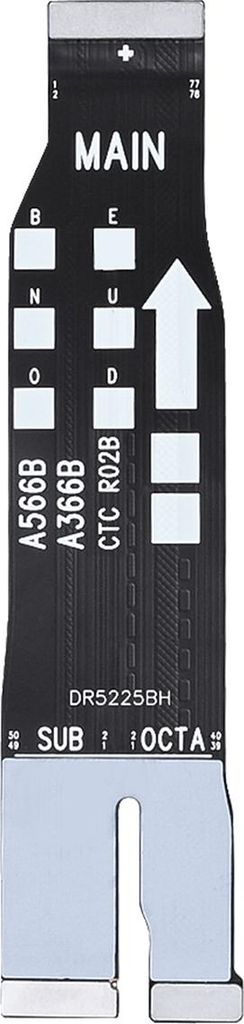 Clappio, Mainboard Flexkabel für Samsung Galaxy A36 / A56 Hauptanschluss, Schwarz