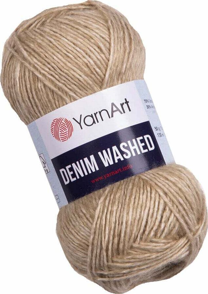 Yarn Art Denim Washed 914 Beige Strickgarn Produktbild 2