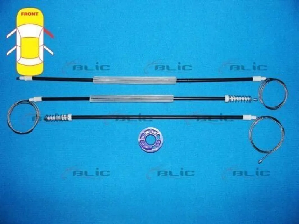 Kit réparation lève-vitre BLIC 6205-01-053806P pour Polo 6R 6C OE 6R4837462D