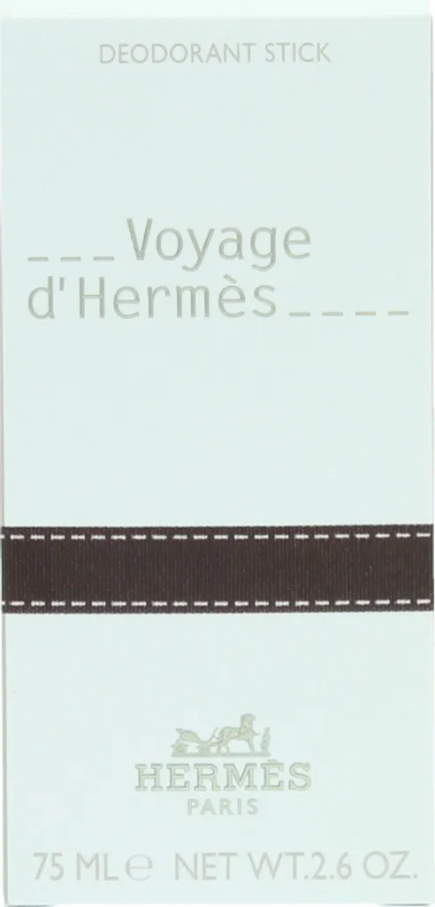 Hermès Voyage d'Hermès Déodorant 75 ml - Formule Douce sans Alcool Stick - 7