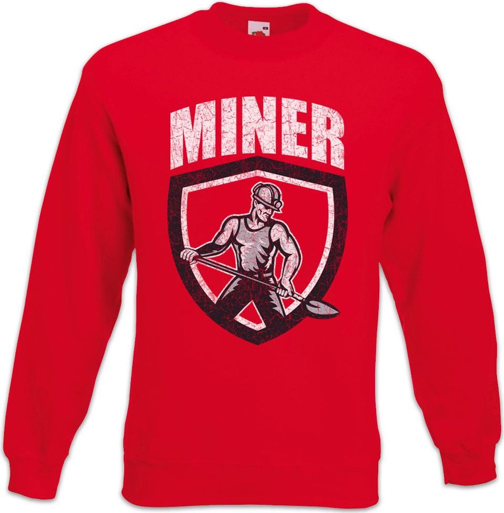 Urban Backwoods Miner II, Sweatshirt, Farbe: Rot, Größe: L