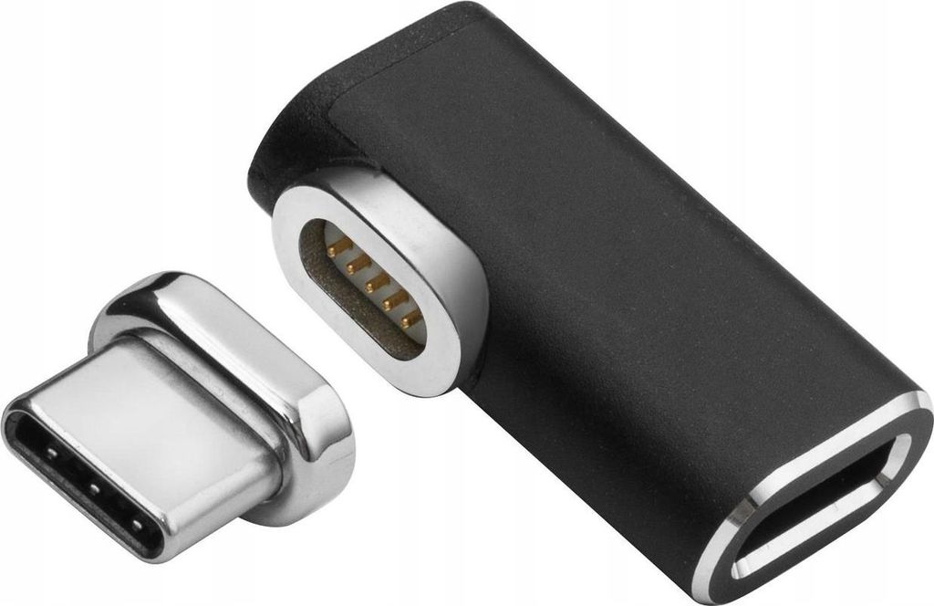 MicroConnect magnetischer USB-C 90°-Adapter
