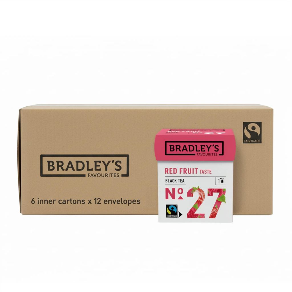 Bradley's Favourites Schwarzer Tee Rote Früchte Nr. 27 (72x Produktbild 