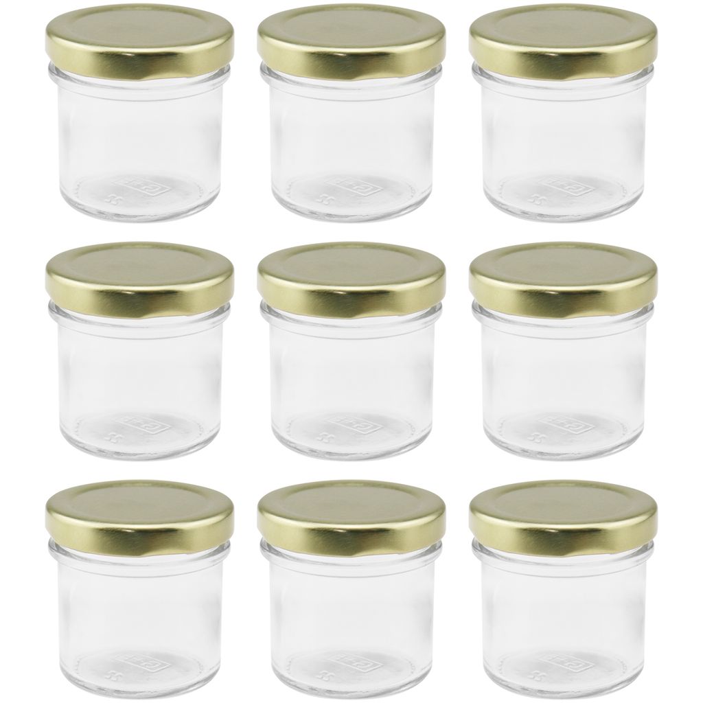 15 Stück Gläser mit Deckel Wurstgläser Einweckgläser Einkochgläser 720 ml 