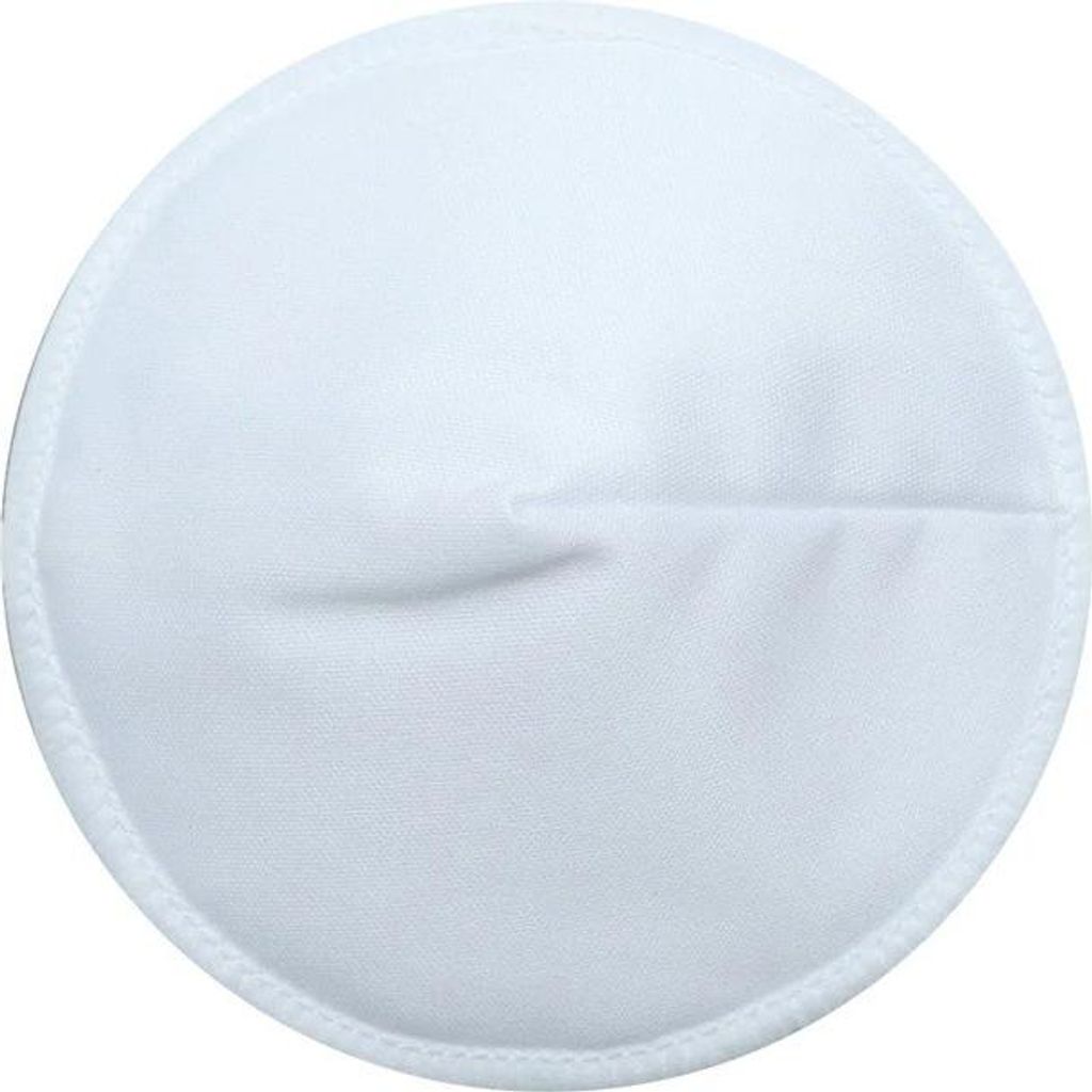 Bambus Stilleinlagen Konturiert Wiederverwendbar Weiß