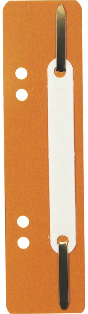 Fixe-dossiers Orange en Polypropylène Flexible Exacompta - Boîte de 250
