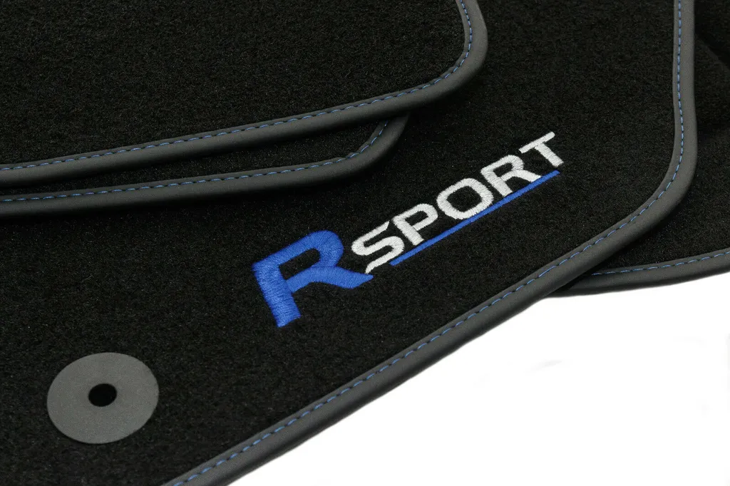 Tappetini Su Misura VW Tiguan I 2007-2016 - Velluto Nero SPORT - 4