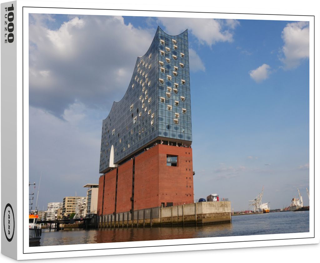 raxxa Premium-Puzzle "Elbphilharmonie Hamburg", 1000 Teile