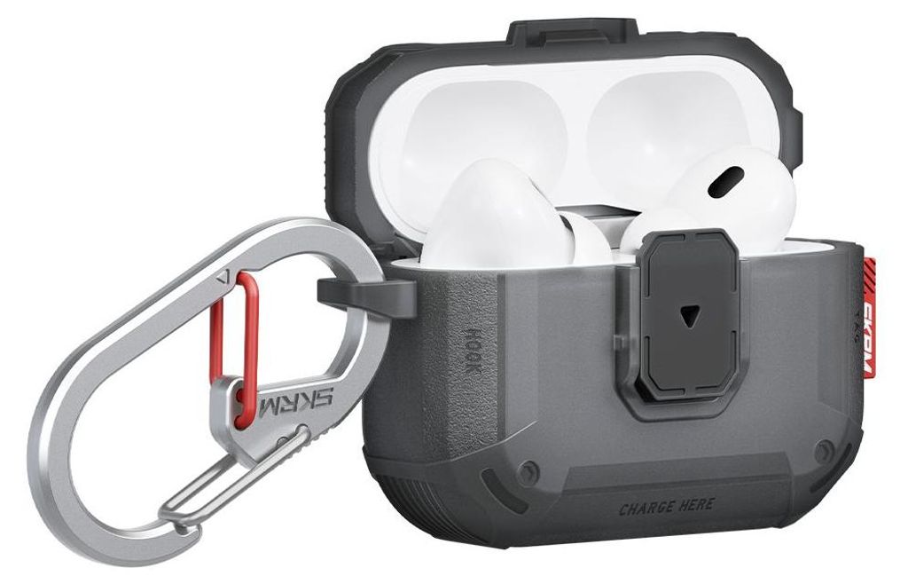 Puzdro SKINARMA MECHA LE pre AirPods Pro 3, matný dym Obrázok produktu 