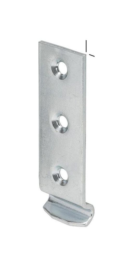 Vormann Schließhaken Länge 83mm Höhe 25mm Stärke 3mm gekröpft - 000009025Z