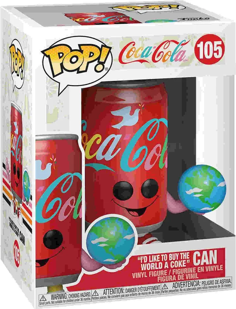 Funko POP Coca-Cola Canette Hilltop figurine de collection vinyle