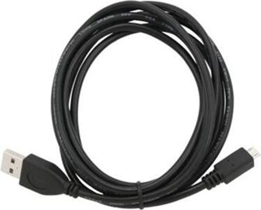 Gembird CCP-MUSB2-AMBM-1M USB Kabel USB 2.0 Micro-USB B USB A Schwarz