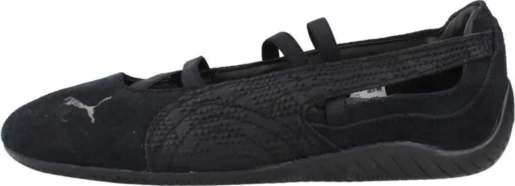 Puma Speedcat Ballet Noir Python - Basket Fine et Souple Look Reptile