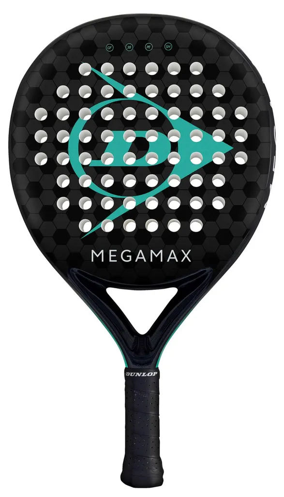 Raquette de Padel DUNLOP Megamax - Idéale pour Compétition et Entraînement