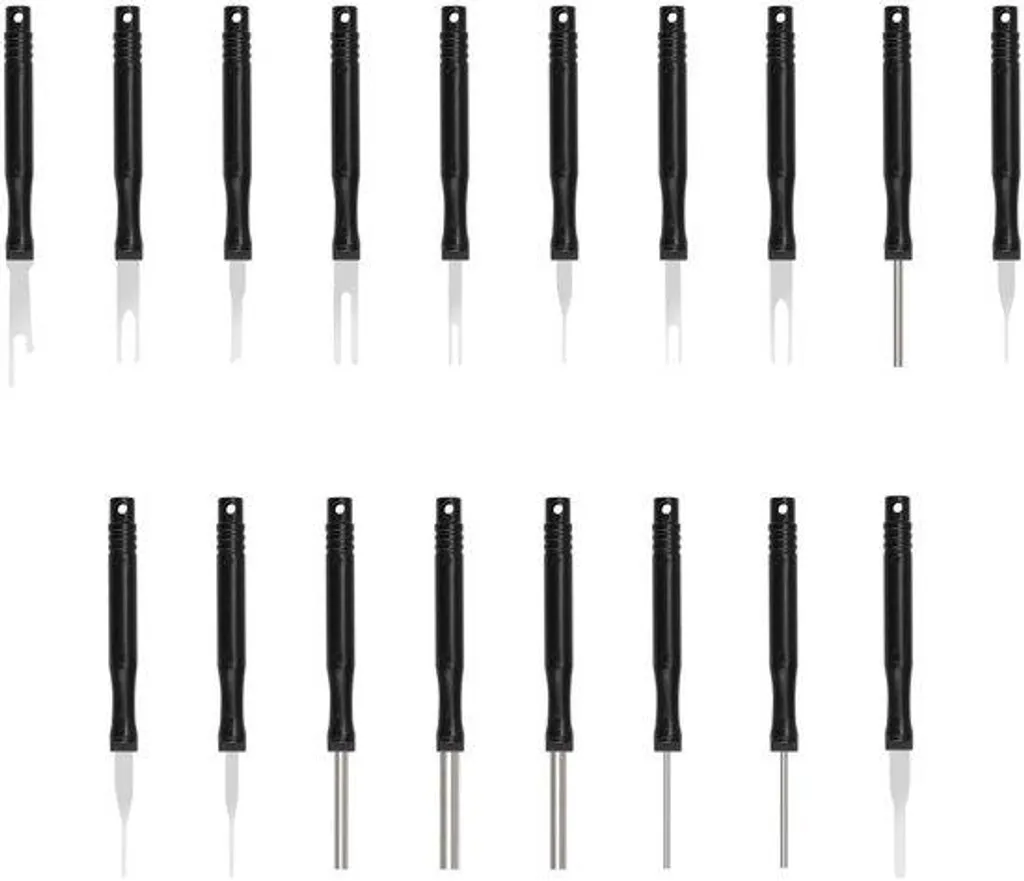 Kit extraction connecteurs 18 pièces pour réparation faisceau voiture
