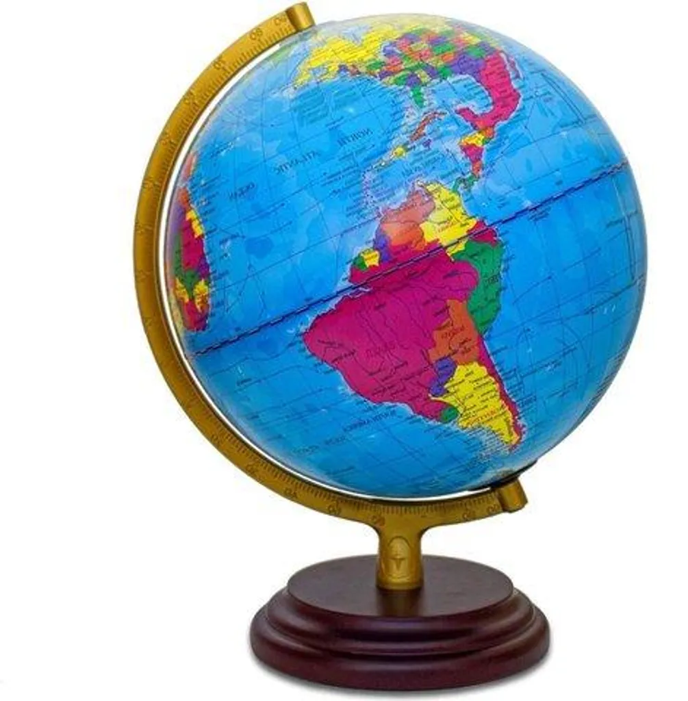 Globe terrestre LED haute lisibilité - fini les cartes illisibles et sombres