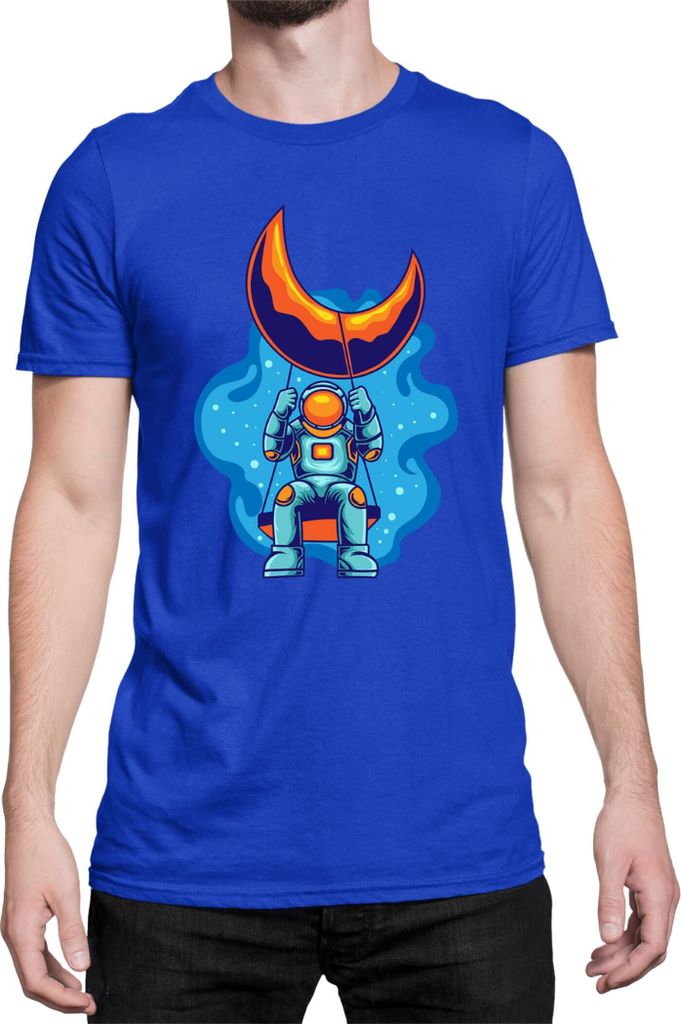Herren T-Shirt Nasa Space Theme Nasa 004, Man XL / Blau