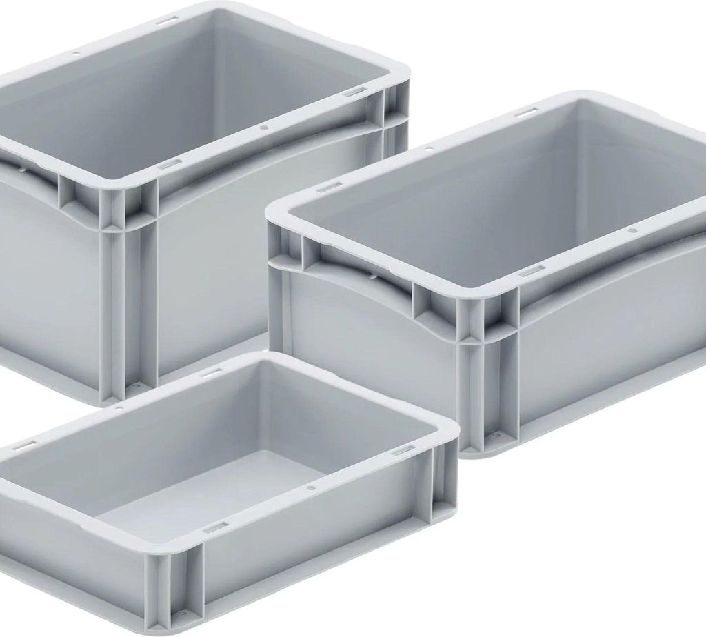 Eurobox 30x20x07cm grau 2,9 l Immagine del prodotto 