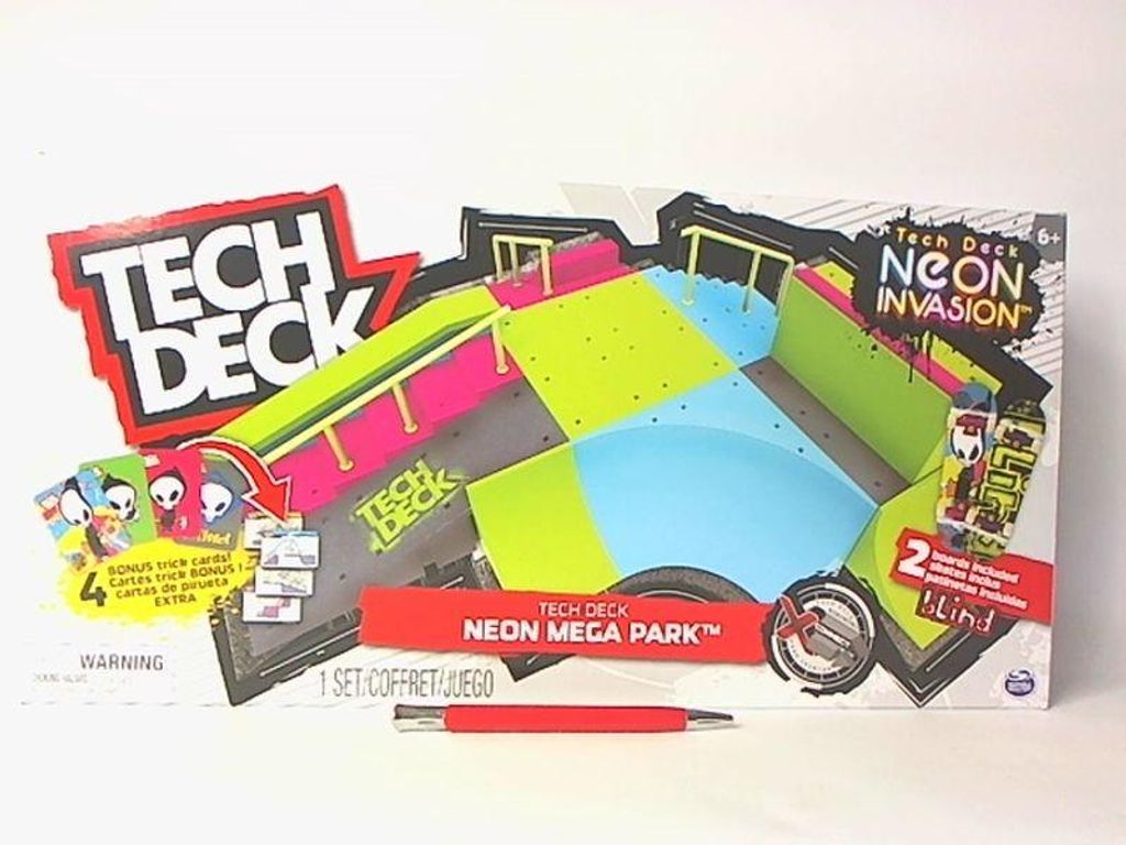 SPIN TechDeck neon mega ramp 6063752 /4 Image du produit 