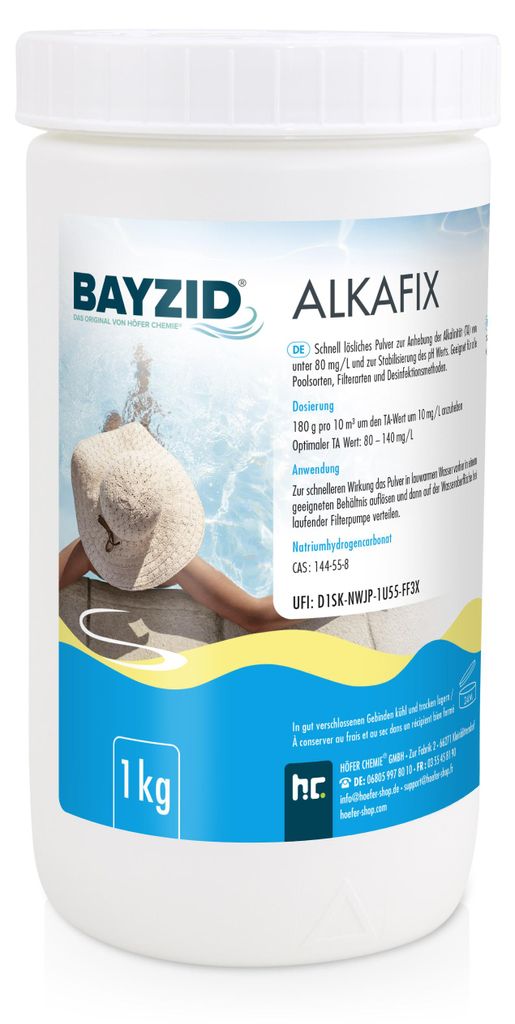 1 kg BAYZID® Alkafix zur Anhebung der Alkalinität (TA) Produktbild 