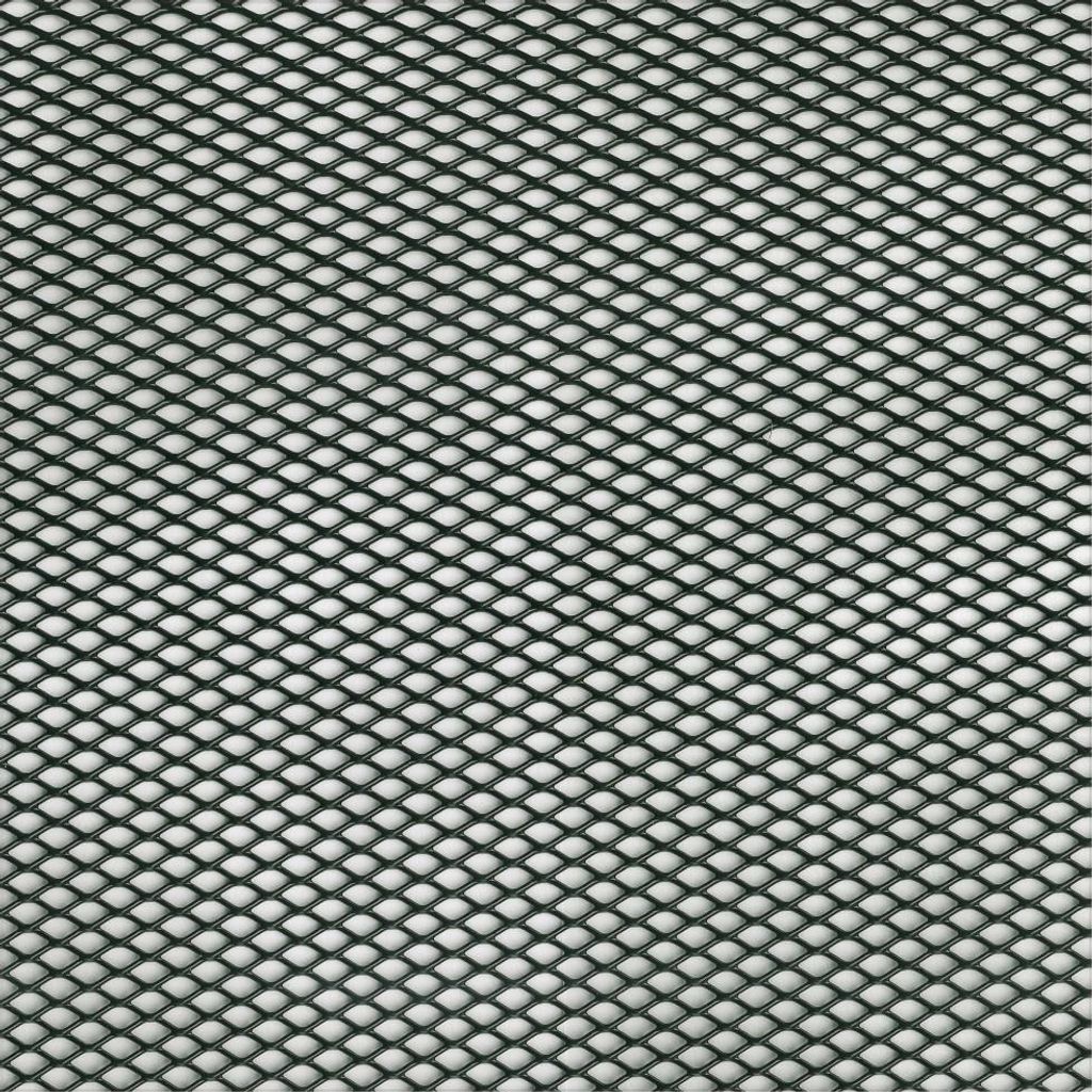 alfer Streckmetall 250 x 500 mm Aluminium eloxiert schwarz