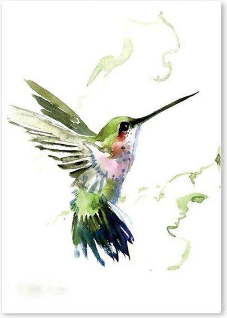 TPFLiving Kunstdruck LW-709 (OHNE RAHMEN) Poster - Leinwand - Wandbild - Hochauflösender Giclée-Druck, langlebig und hochwertig - Abstrakte Aquar...