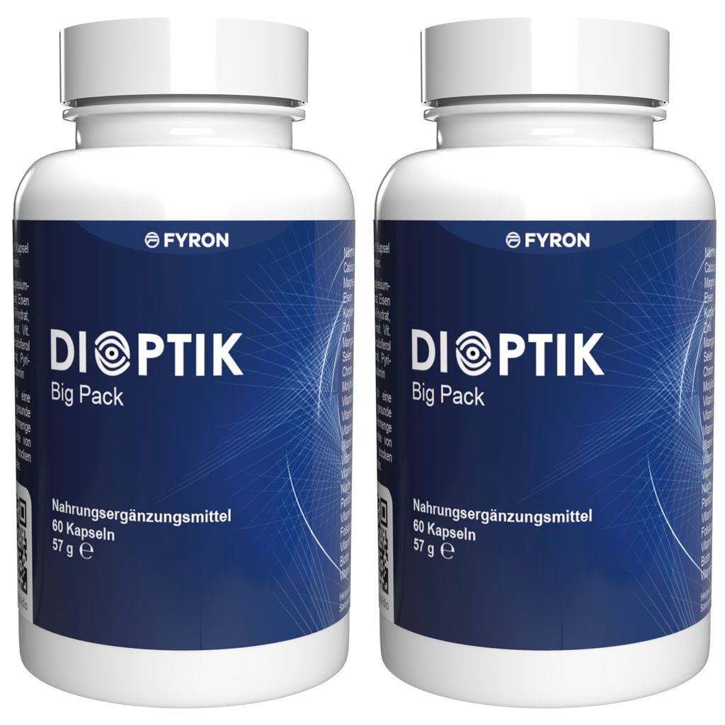 Dioptik - 120 Capsule (2 x 60 Capsule) - 2 maggio Immagine del prodotto 