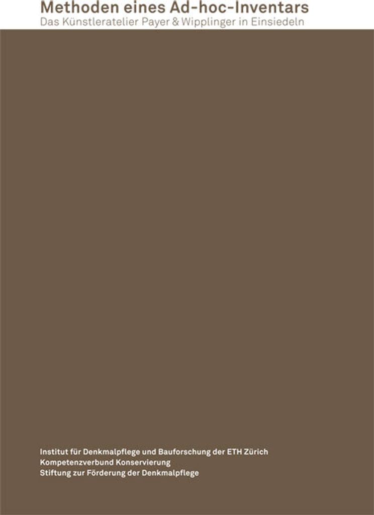Methoden eines Ad-hoc-Inventars