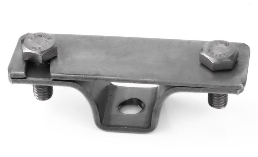 Haus-Held Erdungsbandhalter V4A für 40 mm Flachleiter, Produktbild 