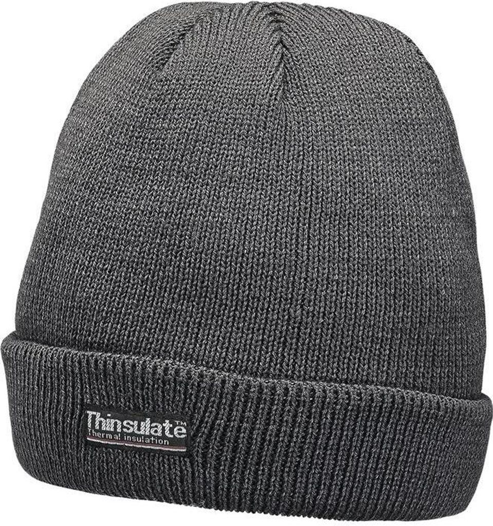 Strickmtze Thinsulate universal anthrazit Produktbild 