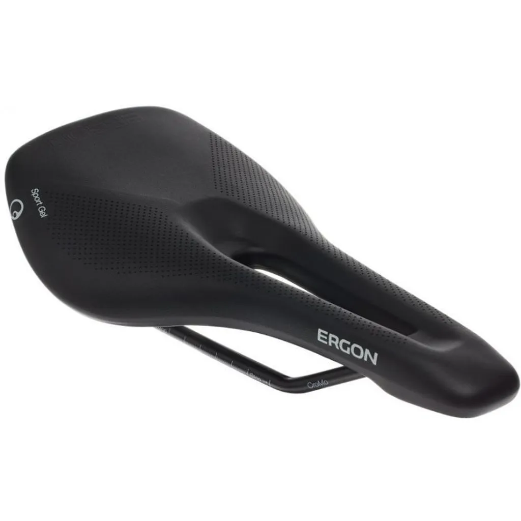 Selle Ergon SR Sport Gel Women M/L Noire idéale pour longues sorties