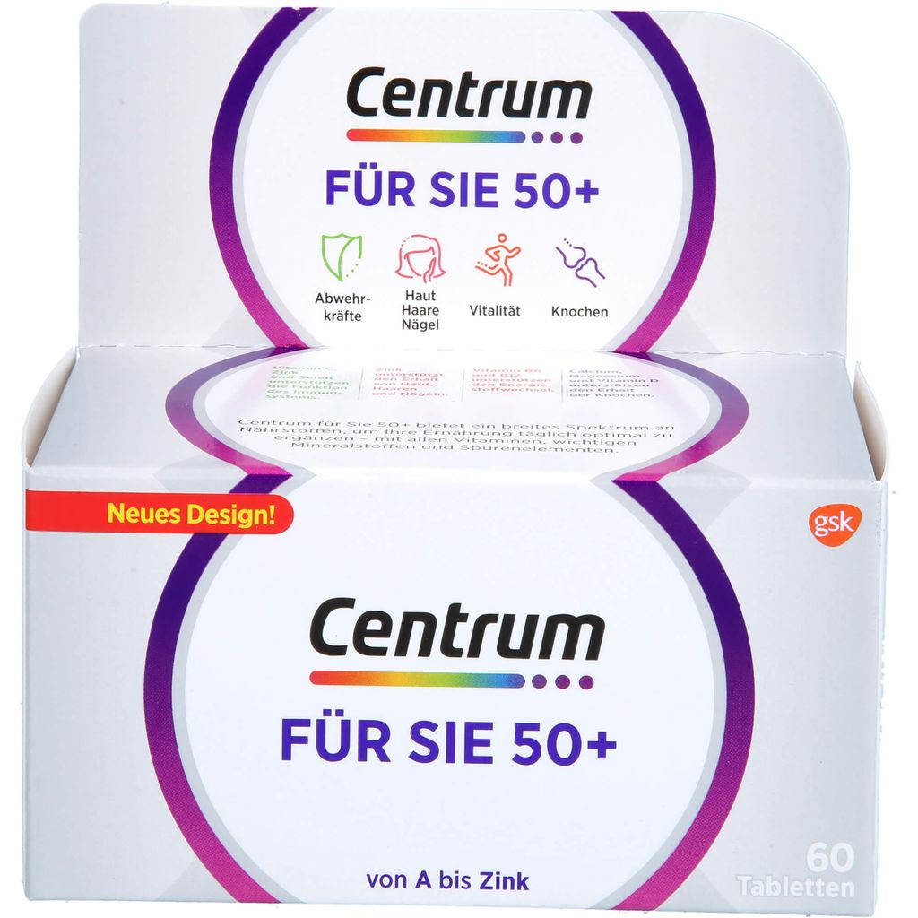 Centrum für Sie 50+ Tabletten, 60 St. Tabletten Produktbild 