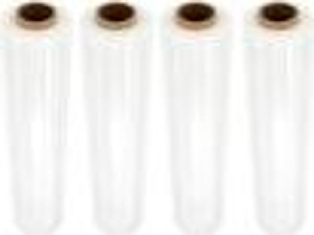 SCHMIDT security tools Stretchfolie 4 Rollen 300m 500mm 20my Transparent Dehnfolie