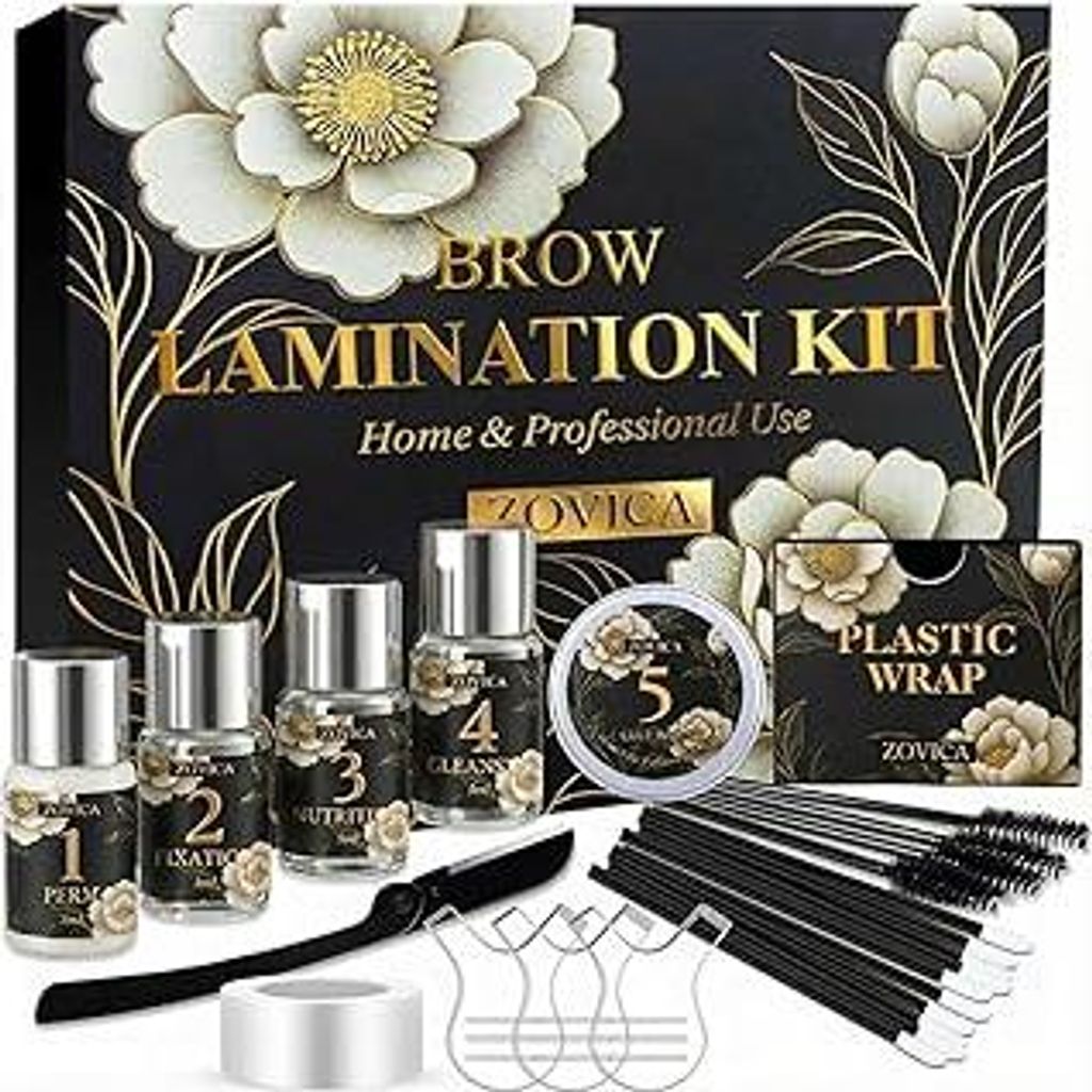Augenbrauen Lifting Set – DIY Brow Lifting Set für Salonqualität zu Hause, Sofortiger Brow Lamination für Dichtere, Vollere & Schön Geformte ...