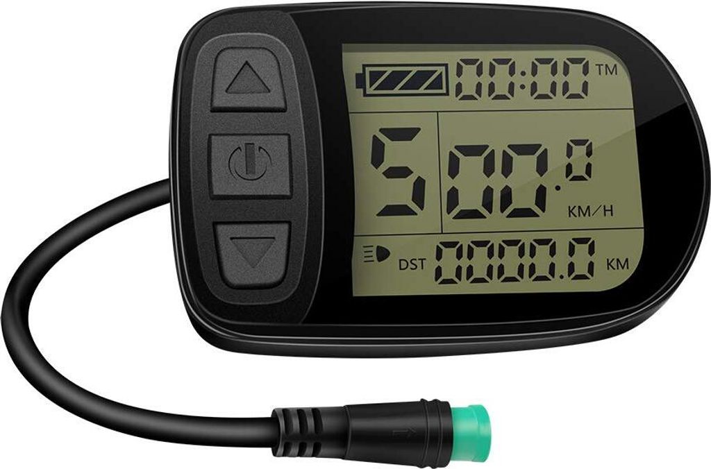 windmeile | Displej KT-LCD5, vodotesný, palubný počítač, Obrázok produktu 2